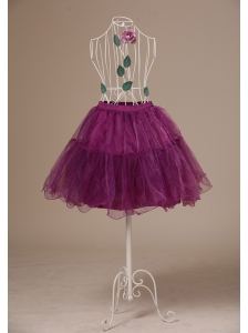Hot Selling Fuchsia Mini-length Petticoat