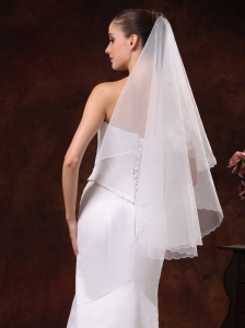 Simple Organza Bridal / Wedding Veil