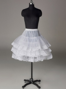 Three Layers Lace Edge Mini-length Petticoat