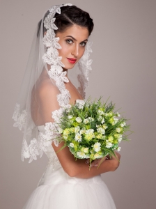 Elegant Multi-color Round Shape Wedding Bridal Bouquet