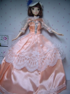 Elegant Orange Gowns Taffeta Made To Fit The Quinceanera Doll