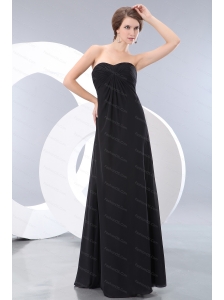 2013 Custom Made Ruch Sweetheart Black Dama Dress