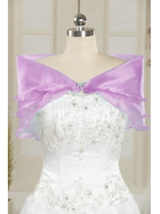 Beautiful Beading Orange Shawls for Wedding