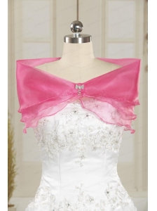 Pretty Rose Pink Wedding Party Shawls for 2014