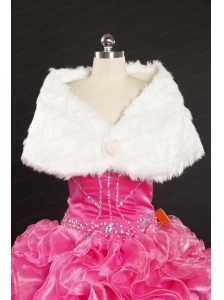 Rabbit Fur Party 2014 Beautiful Wraps in White 55.95