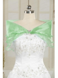 Affordable Organza Beading Shawls for Wedding