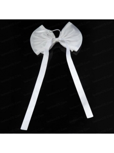 The Butterfly Tire White Sash Bowknot for Outdoor