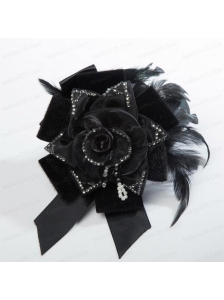 2014 Beautiful Fascinators with Imitation Pearls and Feather