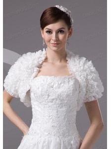 Elegant Chiffon Short Sleeves Jacket