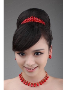 Gorgeous Alloy With Imitation Pearl Ladies' Jewelry Sets