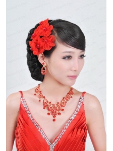 Beautiful Alloy With Rhinestone Ladies' Jewelry Sets
