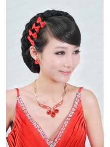 Pretty Alloy Ladies' Jewelry Sets