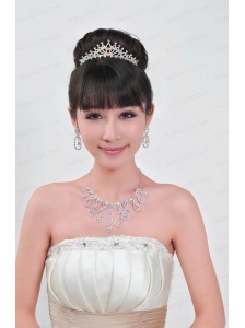 Gorgeous Alloy With Rhinestone Ladies' Jewelry Sets
