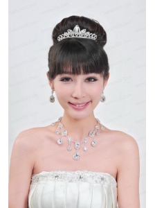 Gorgeous Alloy With Rhinestone Ladies' Jewelry Sets