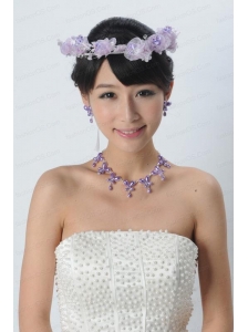 Alloy With Imitation Pearl Ladies' Jewelry Sets