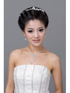 Mysterious Alloy With Rhinestone Ladies' Jewelry Sets