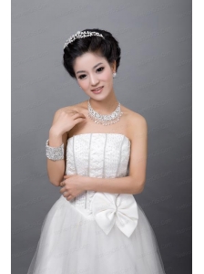 Shimmering Alloy With Rhinestone Ladies' Jewelry Sets