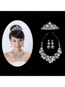 Gorgeous Alloy With Rhinestone Women's Jewelry Sets