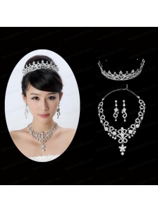 Unique Alloy With Rhinestone Ladies' Jewelry Sets