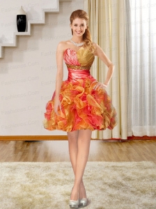 2015 Luxurious Sweetheart Prom Dresses in Multi Color