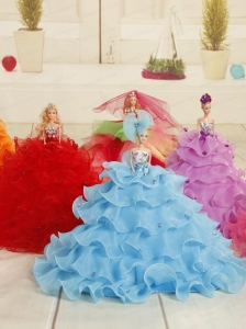 2015 Sweet Party Clothes Quinceanera Doll