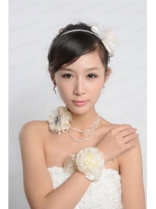 Alloy With Elegant Rhinestone Jewelry Set in Silver
