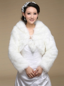 Long Sleeves 2015 Popular Shawls in White