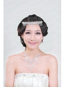 Magnificent Alloy With Rhinestone Ladies' Jewelry Sets