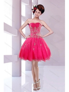 2015 New Style Sweetheart Prom Dress with Embroidery