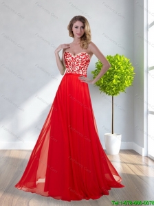 2015 Sexy Gorgeous Sweetheart Floor Length Prom Dresses with Ruching