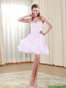 Perfect 2015 Strapless Appliques Chiffon Prom Dress in Rose Pink