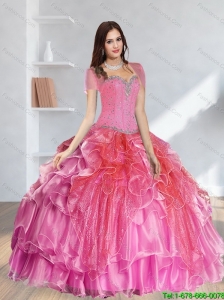 Perfect Beading Quinceanera Dresses in Multi Color for 2015