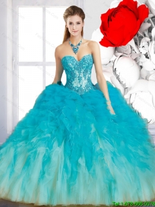 New Arrival Sweetheart Quinceanera Dresses in Multi Color for 2015 Summer