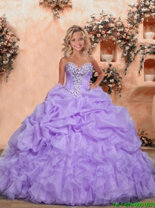 2016 Summer Popular Baby Pink Little Girl Pageant Dress with Pick-ups and Ruffles