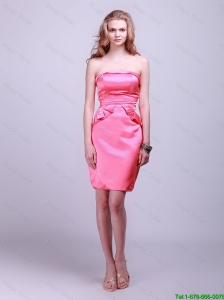 Best Selling Short Strapless Prom Dresses with Ruching