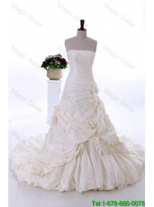 Most Popular A Line Strapless Wedding Dresses