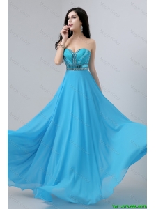 Latest Sweetheart Prom Dresses with Beading and Sequins