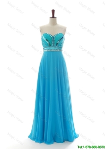 Beautiful New Style Empire Sweetheart Prom Dresses with Sequins and Beading