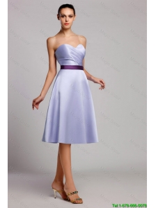 New Arrivals  Empire Sweetheart Short Prom Dresses with Belt for Homecoming