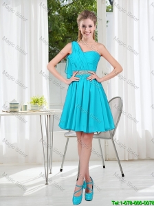 Beautiful A Line One Shoulder Prom Dresses for Party