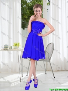 Short Strapless Prom Dresses for Wedding Party