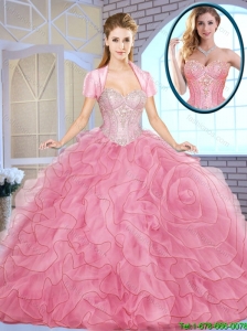 Popular Ball Gown Sweetheart Quinceanera Dresses for 2016 Spring