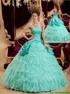 Pretty Selling Ball Gown Floor Length Ruffles Quinceanera Dresses