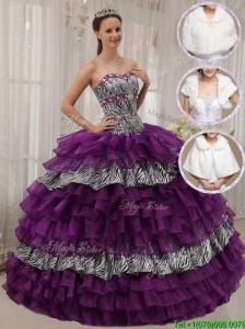 Popular Purple Ball Gown Sweetheart Quinceanera Dresses
