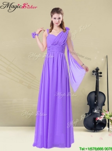 Gorgeous Straps Floor Length  Bridesmaid Dresses for Fall