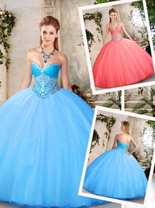 Cute Ball Gown Quinceanera Dresses with Beading