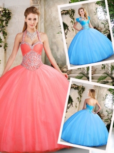 Pretty Ball Gown Sweetheart Beading Quinceanera Dresses