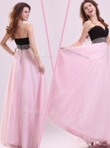 Cheap Empire Sweetheart Beading 2016 Bridesmaid Dresses in Baby Pink