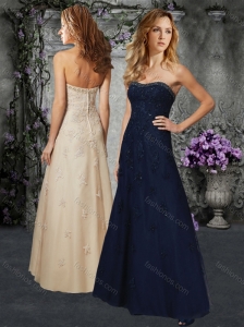 Best Princess Mother of The Bride Dress with Beading and Appliques