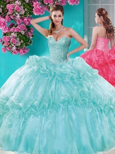 Exquisite Beaded and Pick Ups 15 Quinceanera Dresses with Really Puffy